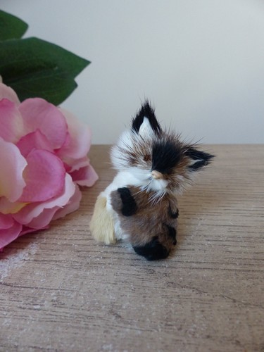 Figurine miniature chat - figurine,