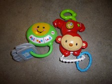 Vtech Fisher Price lot jouet 1er âge Ouistiti clip swing  mes clés rire et éveil