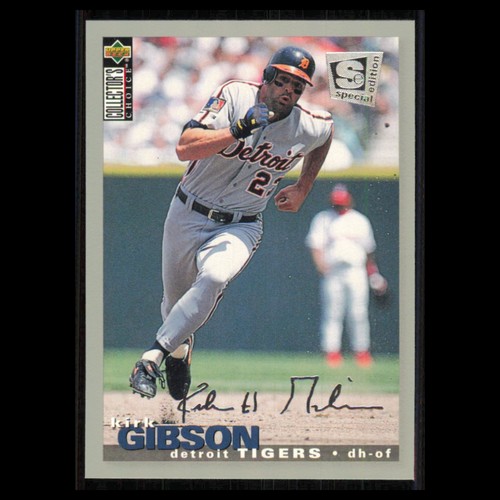 Kirk gibson 217 1995 - gibson, #217