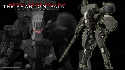 Metal gear solid figurine - metal,