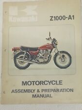 KAWASAKI  Z1000 A1 .  1000 z manuel constructeur revue technique ASSEMBLY PRÉPAR