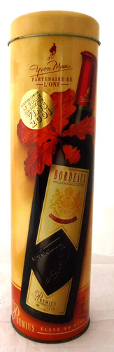 Boîte métal vide vin - vide,