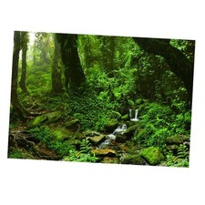 Aquarium Fond 3D Fond Affiche Fish Tank Décorations Murales Autocollant