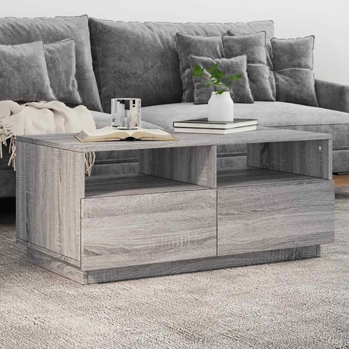 Table basse avec lumières led - table,