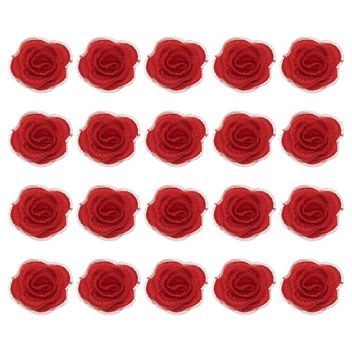 20pcs fleurs applique - 20pcs, 3d