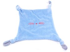 Doudou plat chat bleu Absorba