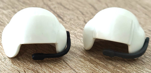 Playmobil casques blancs - x2,