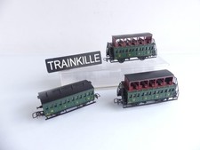 5647 / 5649 / JOUEF FRANCE HO 2 VOITURES A IMPERIALES + 1 VOITURE 1E / 2E CLASSE