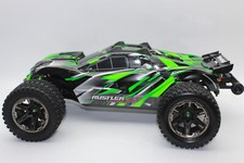 Traxxas 67097-4 Vert RC Rustler 4x4 Vxl Ultimate sans Brosse 1:10 Neuf Scellé