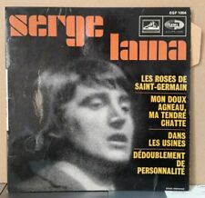 Rare EP 45T Serge Lama – Les