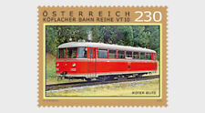 austria 2020 autriche Roter Blitz Graz Koflach Railway Class VT 10 train rail 1v