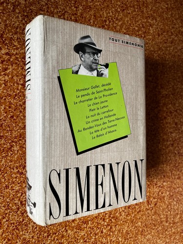 Intégrale simenon - ¤,