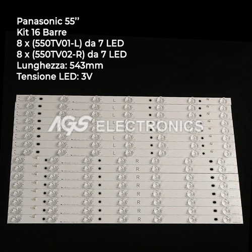 Kit barres bandes led tv - kit,
