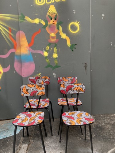 Lot chaises cuisine en - 4,