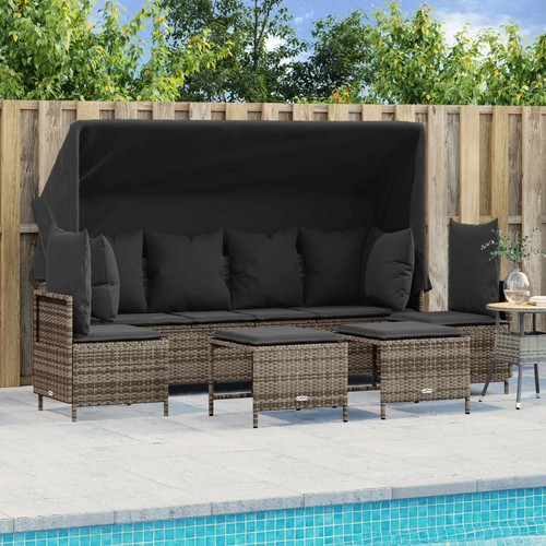 Salon jardin avec coussins - de,