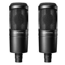 Lot de 2 microphones à condensateur Audio-Technica AT2020 audio-technica