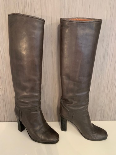 Bottes grises vintage - bottes,