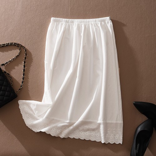 Jupon dentelle coton - en,