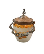 Pot à biscuits en verre Art