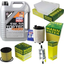KIT D'INSPECTION FILTRE LIQUI MOLY ÖL 5L 5W-30 pour VW Golf V 1K1 1.4 TSI