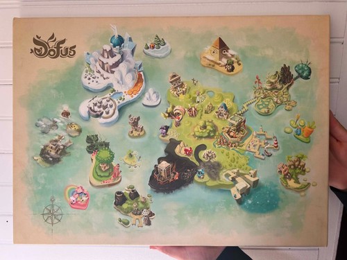 Tableau toile ankama carte - toile,