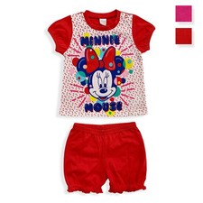 Pyjama Disney MINNIE MOUSE En Coton À Manches Mi-Longues Pour Bébé Fille 5495