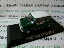 BAL75 Voiture 1/43 Ist déagostini Roumanie : BMC Mini Morris cooper S  verte