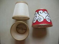 Lot de 3 abat jours à pince