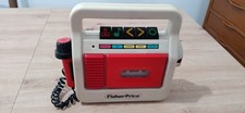 Fisher-Price: Lecteur enregistreur de cassette audio 3808 + micro -1987-