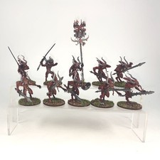 x10 Daemons Of Khorne Bloodletters Plastique Warhammer AOS | P-00NN9
