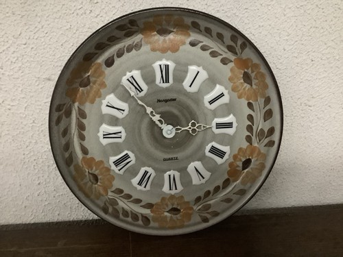 Pendule assiette quartz - assiette, à