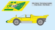 Autocollants Ferrari 512S Le Mans 1970 Test 1:32 1:43 1:24 1:18 fente 512 cal...