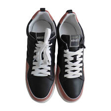 Baskets cuir noir et rose KENZO  Taille 40