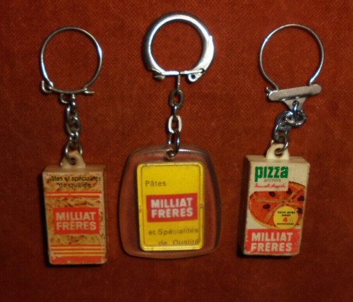 Porte clés lot milliat - porte-clés, x