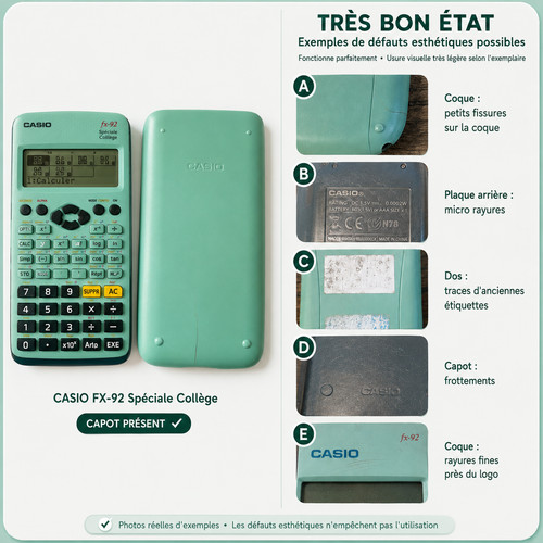 Casio calculatrice - casio,