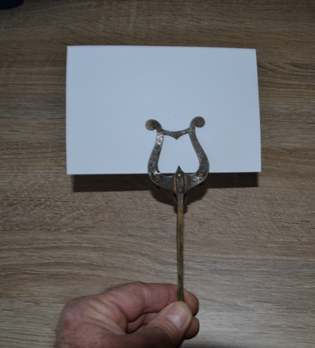 Ancienne lyre porte - ancienne, lyre,