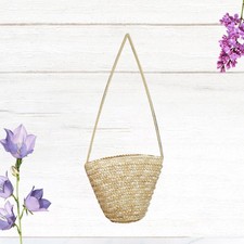  Sac Osier Sacs Banane Pour Femme À Bandoulière Fourre-tout De Paille