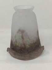 Ancienne Tulipe Pate De Verre