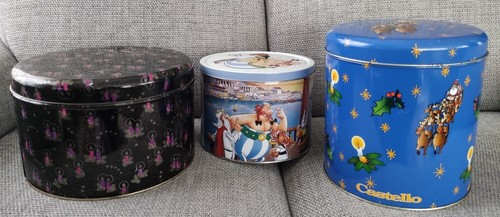 Lot boites metalliques - lot,