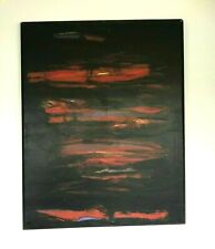 Huile sur toile Christian Marie Moreau 1980 St Jean Cap Ferrat XX siècle