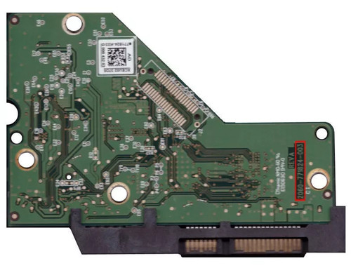 Carte pcb contrôleur disques - carte,