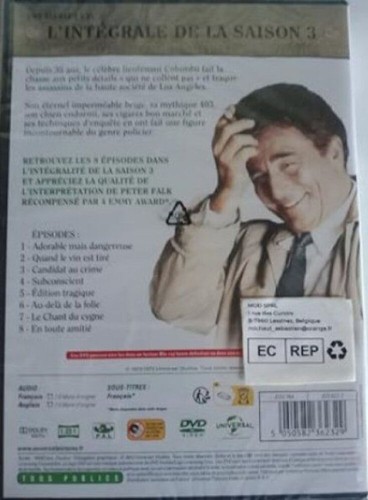 Columbo intégrale saison - columbo, :