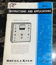 Bruel & Kjaer INSTRUCTION