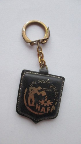 Porte clé vintage - porte, huile