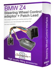 BMW Z4 Direction Roue Contrôle Câble, Voiture Stéréo Tige Adaptateur Interface