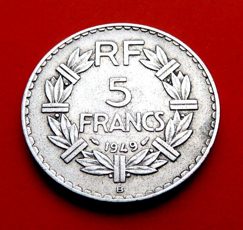 Pièce francs 1949 b - 5,