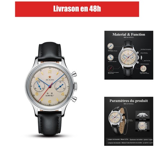 Montre pilote chronographe - montre,