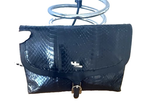 Lancel sac pochette cuir - lancel,
