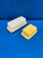 Beurrier Boite a beurre Cake lot de 2 Vintage TUPPERWARE Vintage TBE