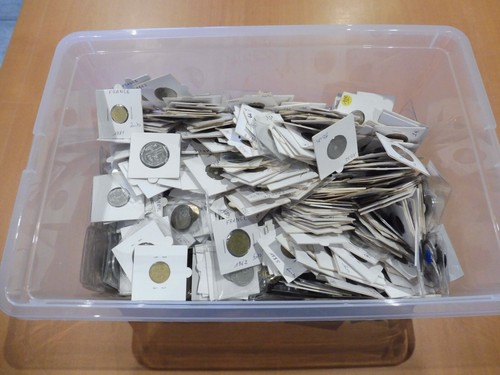 Lot 4kg monnaies france - monnaies,
